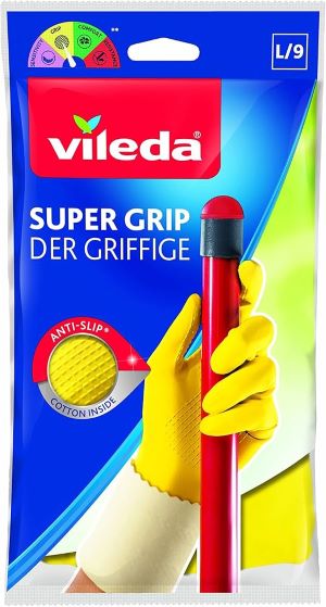 Vileda Supergrip Glove L-S
